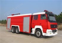 斯太爾雙橋泡沫消防車