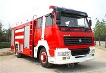 斯太爾單橋泡沫消防車